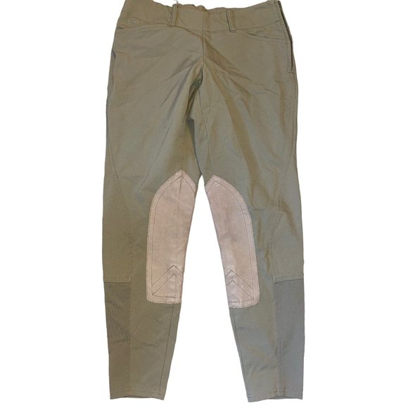 Ariat womens size 22R‎ equestrian riding tan pants - Picture 1 of 9